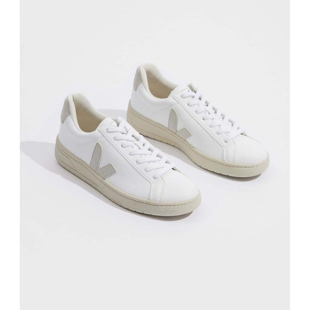 Veja URCA CWL Women's Shoes White/Beige | CA 565ZUT